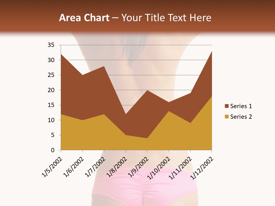 Sensual Hot Woman PowerPoint Template