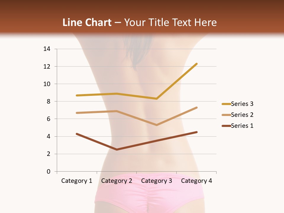 Sensual Hot Woman PowerPoint Template