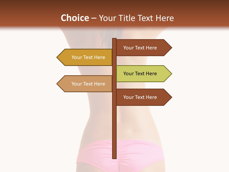 Sensual Hot Woman PowerPoint Template