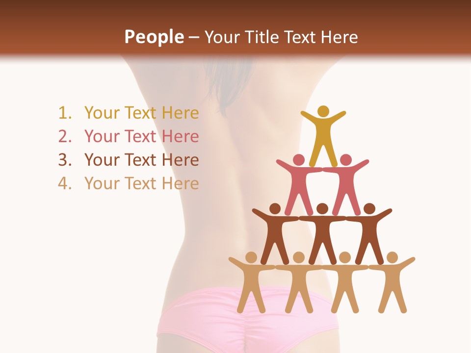 Sensual Hot Woman PowerPoint Template