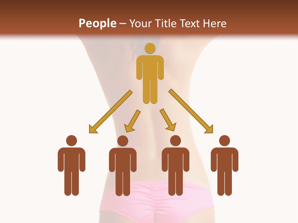 Sensual Hot Woman PowerPoint Template