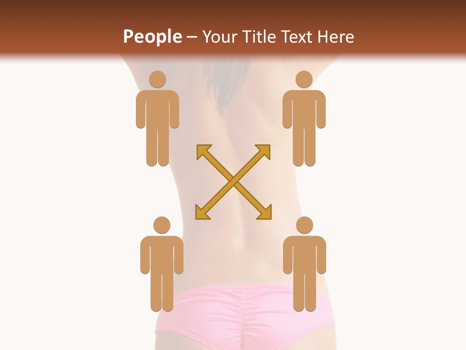 Sensual Hot Woman PowerPoint Template