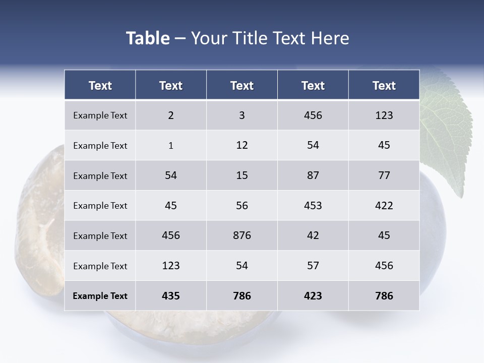 Leaf Organic Health PowerPoint Template
