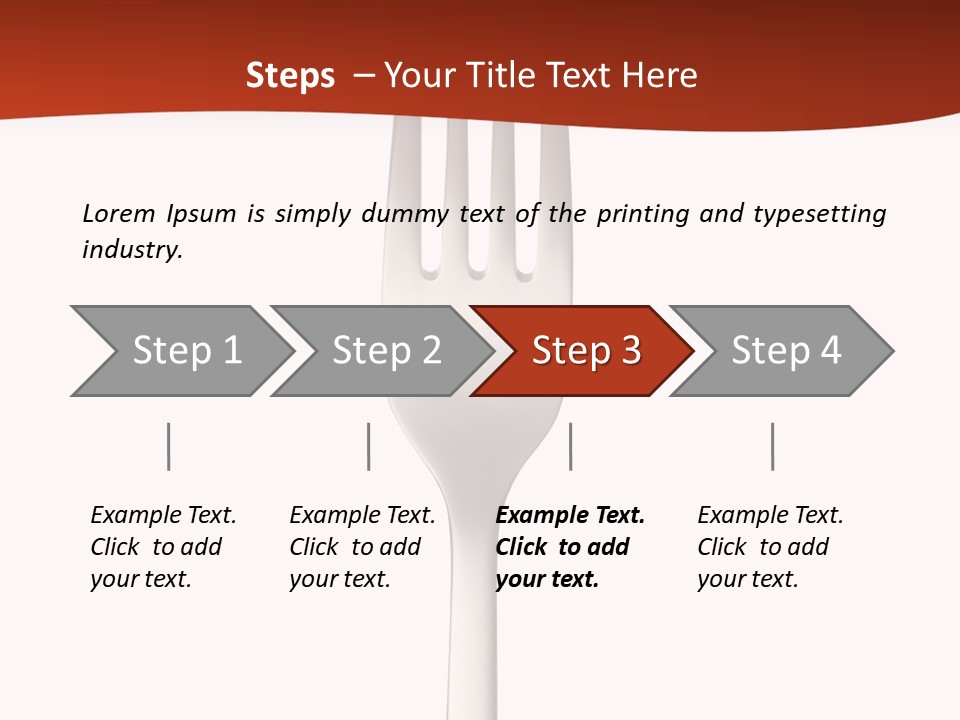 Eat Fast Cooked PowerPoint Template