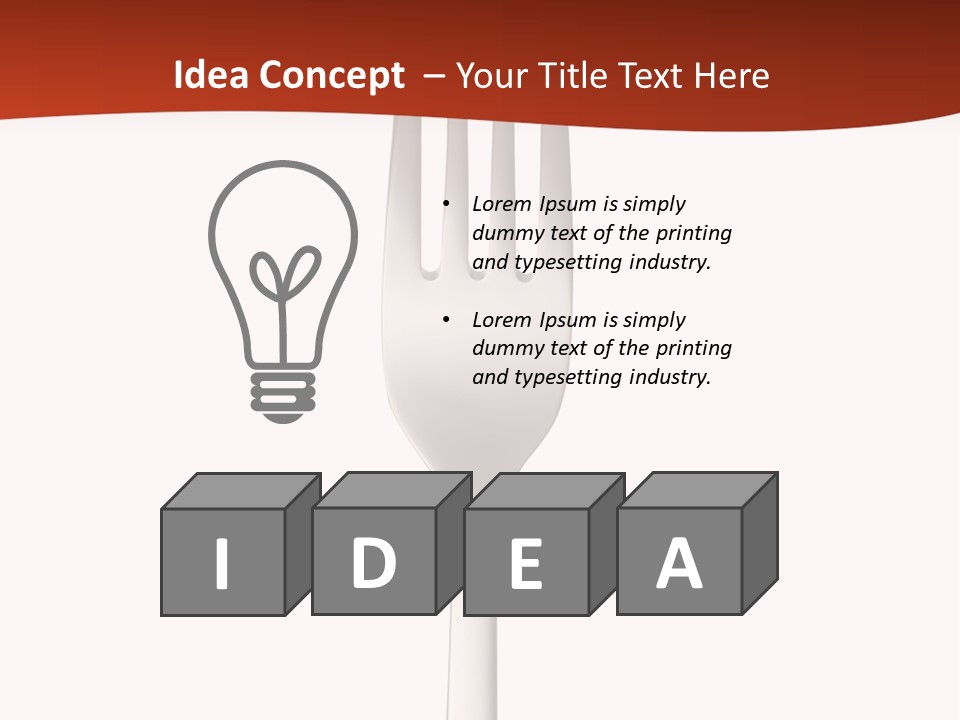 Eat Fast Cooked PowerPoint Template