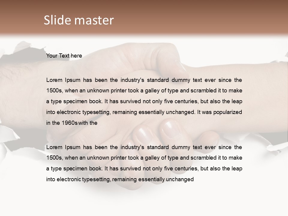 Image Deal Reveal PowerPoint Template