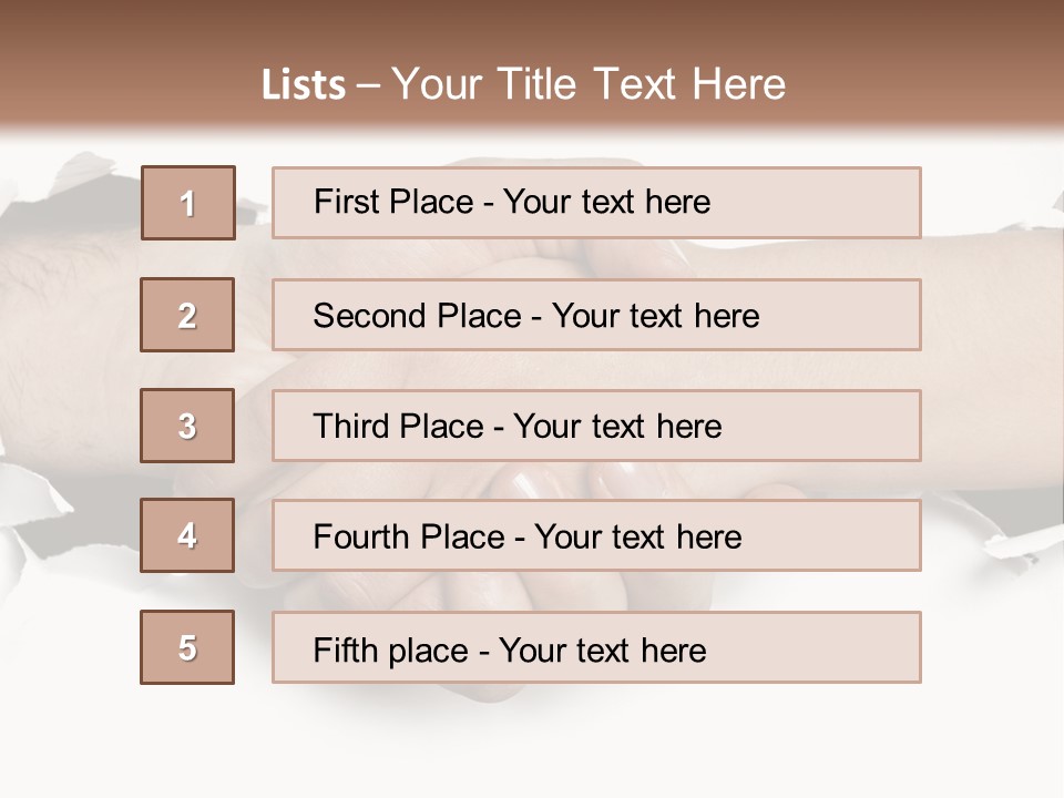 Image Deal Reveal PowerPoint Template