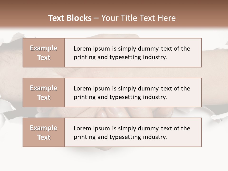 Image Deal Reveal PowerPoint Template