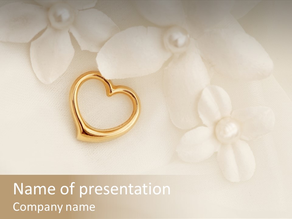 Marriage Shine Background PowerPoint Template