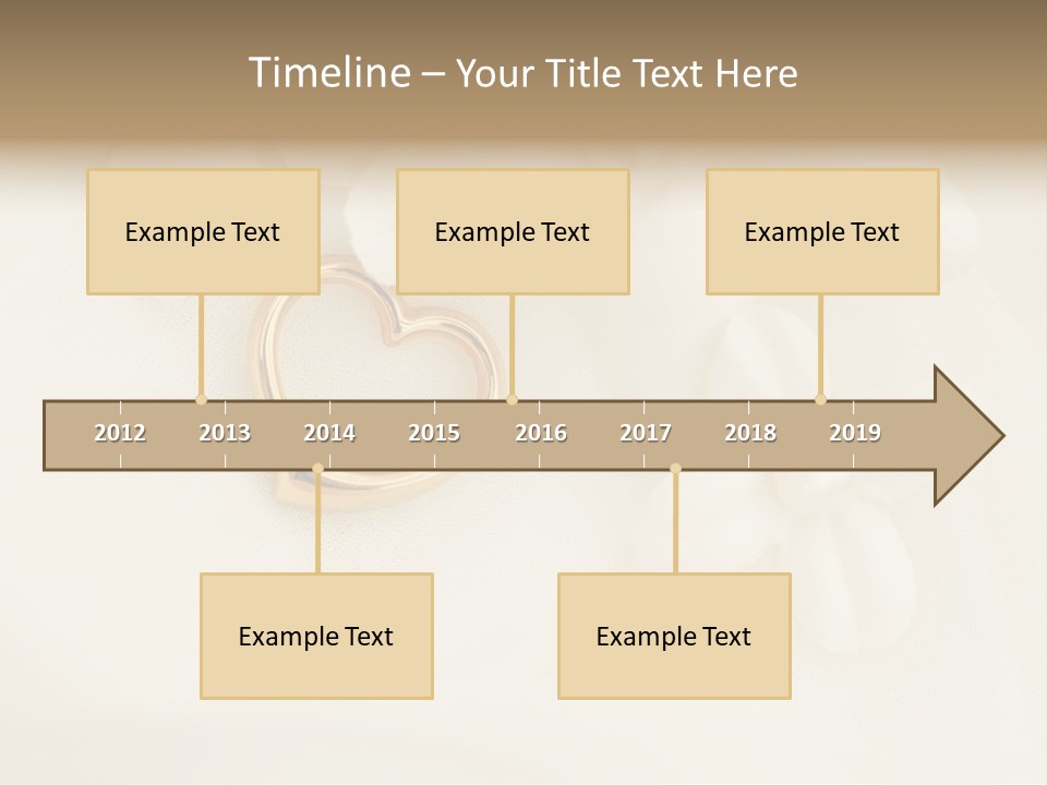 Marriage Shine Background PowerPoint Template