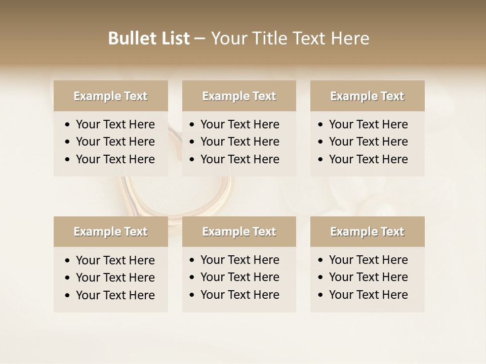 Marriage Shine Background PowerPoint Template