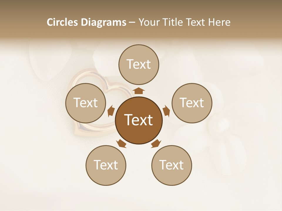 Marriage Shine Background PowerPoint Template