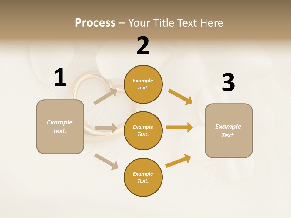 Marriage Shine Background PowerPoint Template