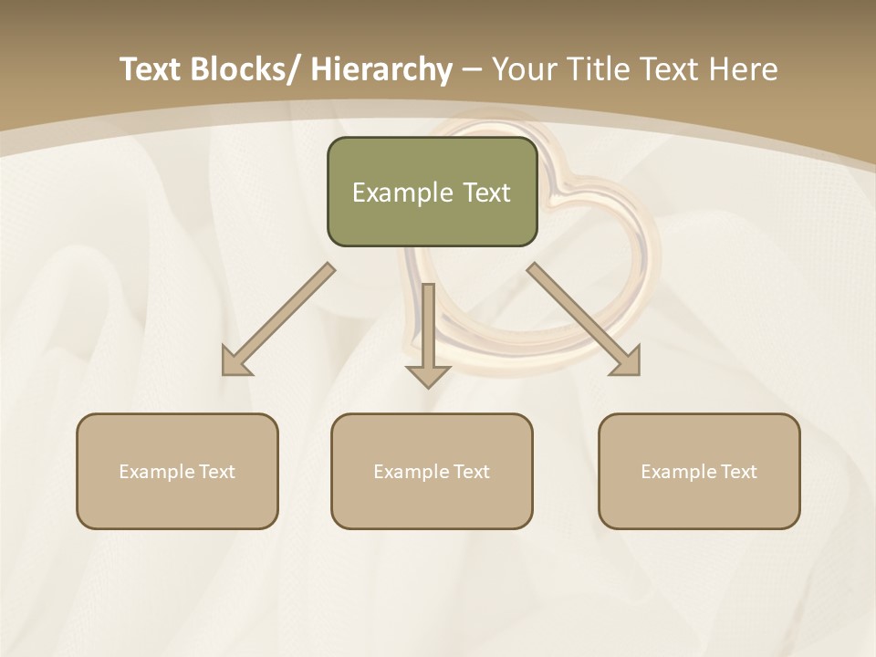 Silk Golden Sign PowerPoint Template