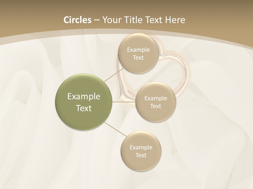 Silk Golden Sign PowerPoint Template