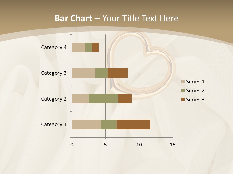 Silk Golden Sign PowerPoint Template