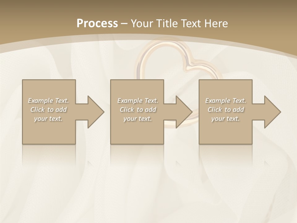 Silk Golden Sign PowerPoint Template