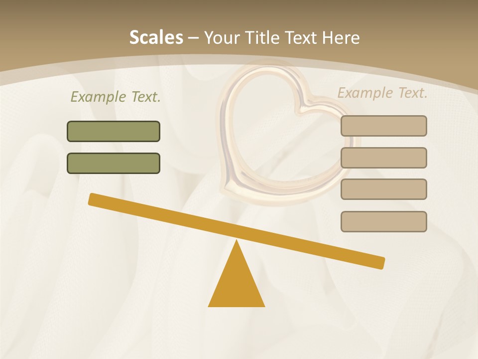 Silk Golden Sign PowerPoint Template
