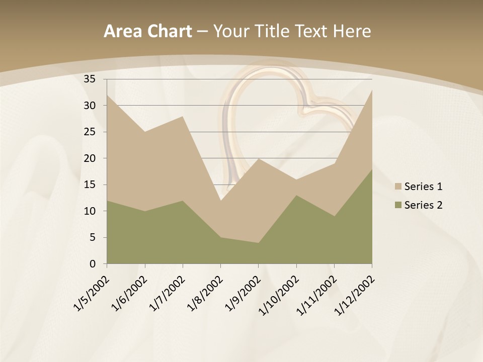 Silk Golden Sign PowerPoint Template
