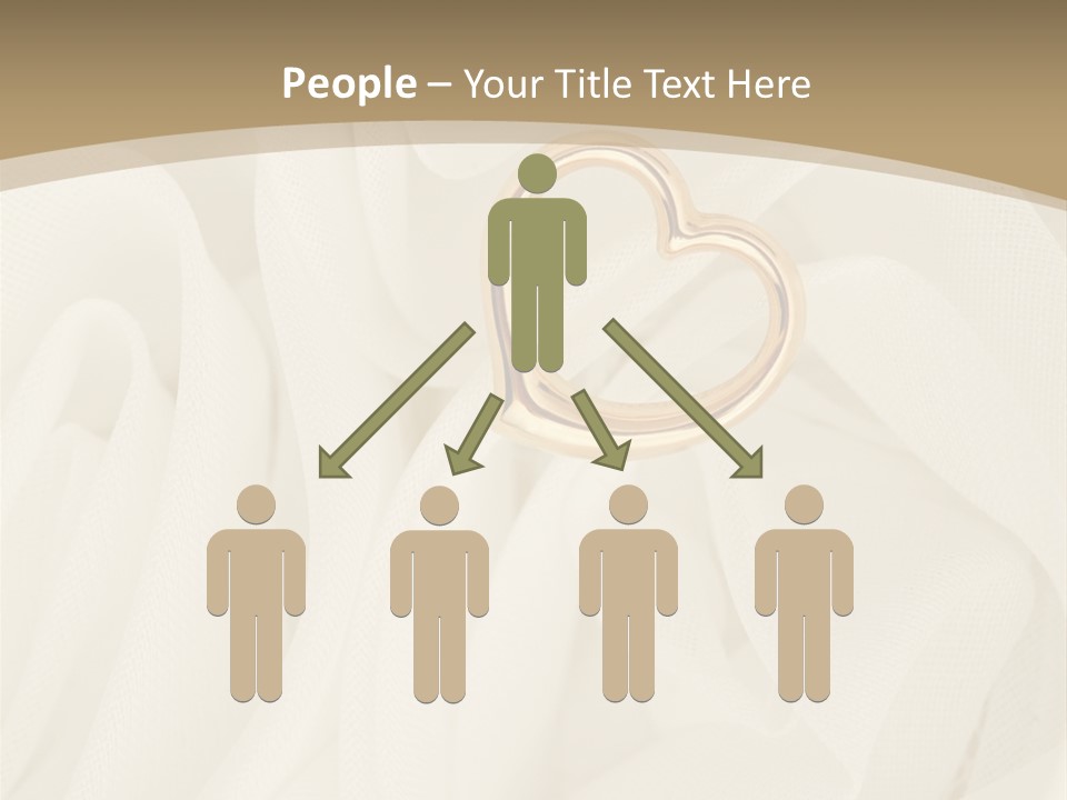 Silk Golden Sign PowerPoint Template