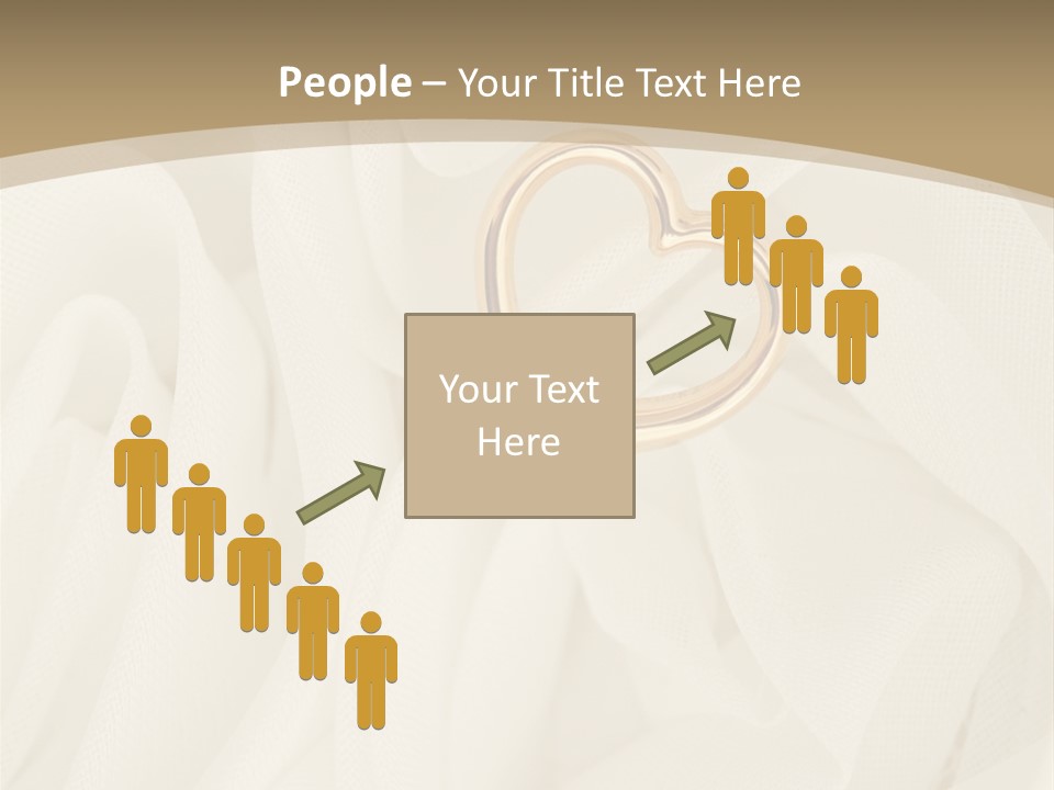 Silk Golden Sign PowerPoint Template