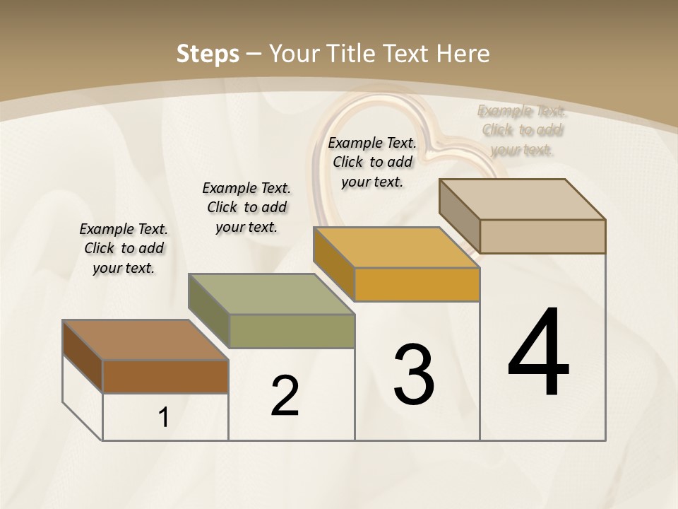 Silk Golden Sign PowerPoint Template