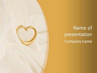 Silk Gentle Jewelry PowerPoint Template