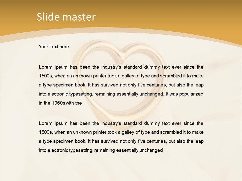 Silk Gentle Jewelry PowerPoint Template