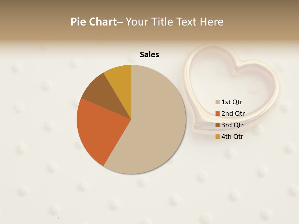 Wedding Background Love Heart PowerPoint Template