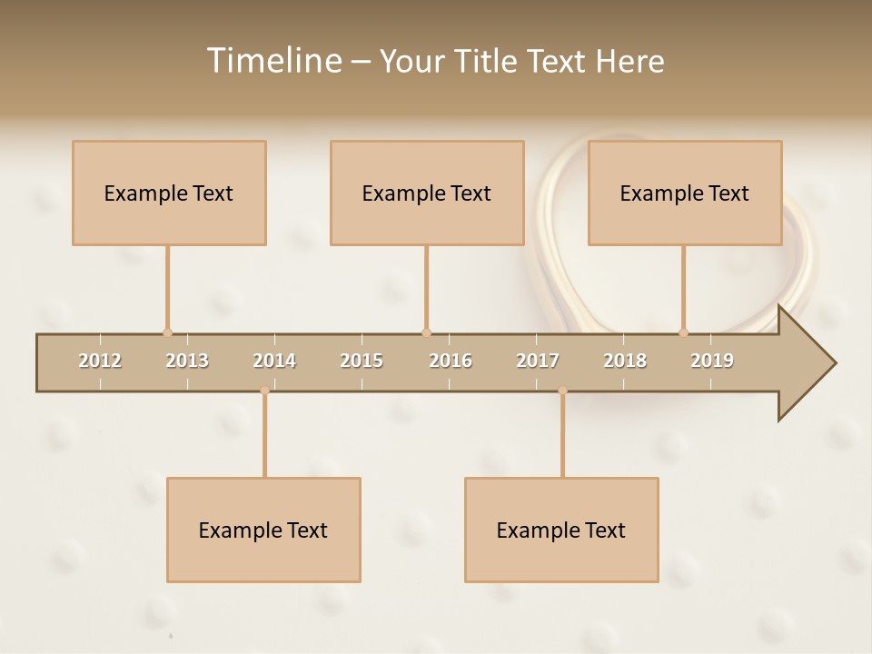 Wedding Background Love Heart PowerPoint Template