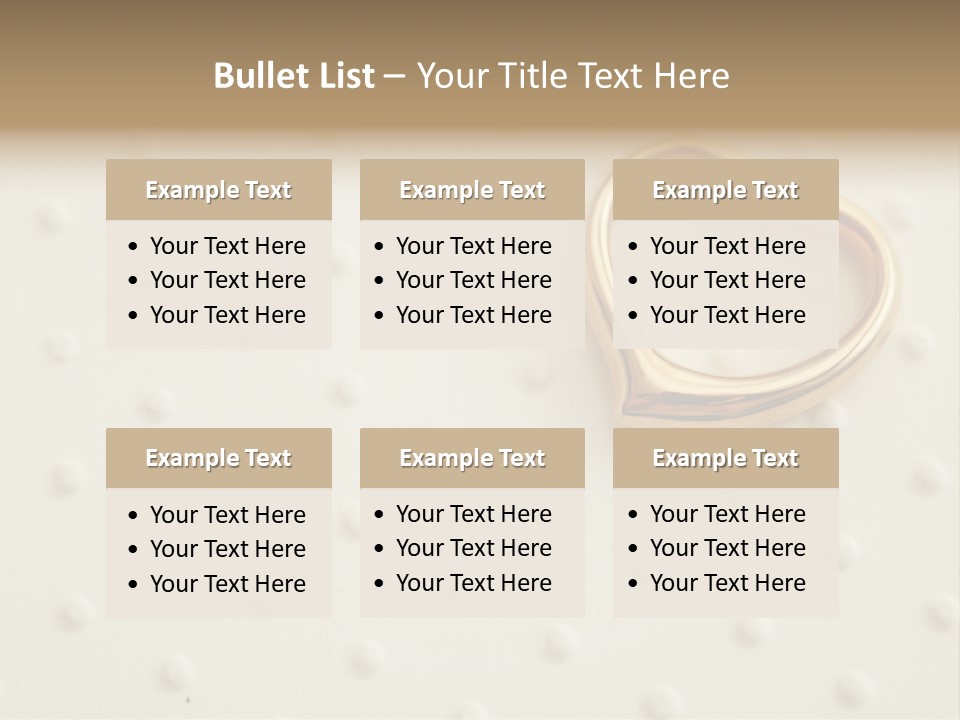 Wedding Background Love Heart PowerPoint Template