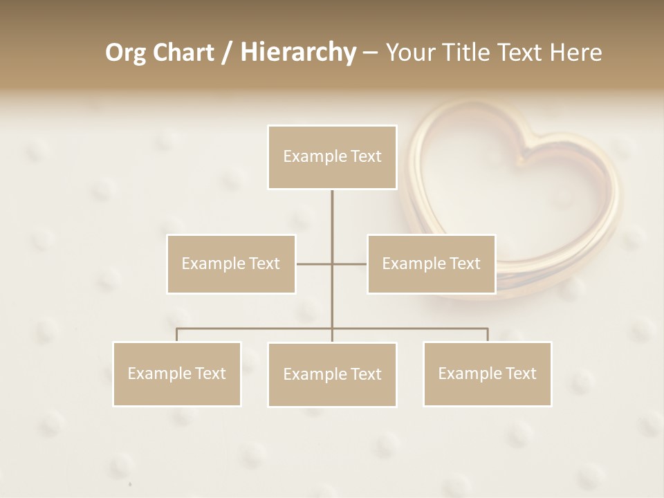 Wedding Background Love Heart PowerPoint Template