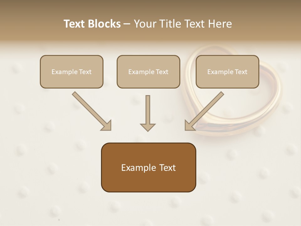 Wedding Background Love Heart PowerPoint Template