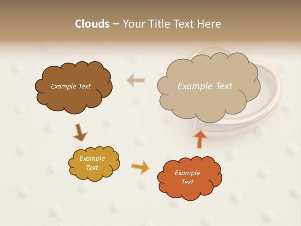 Wedding Background Love Heart PowerPoint Template