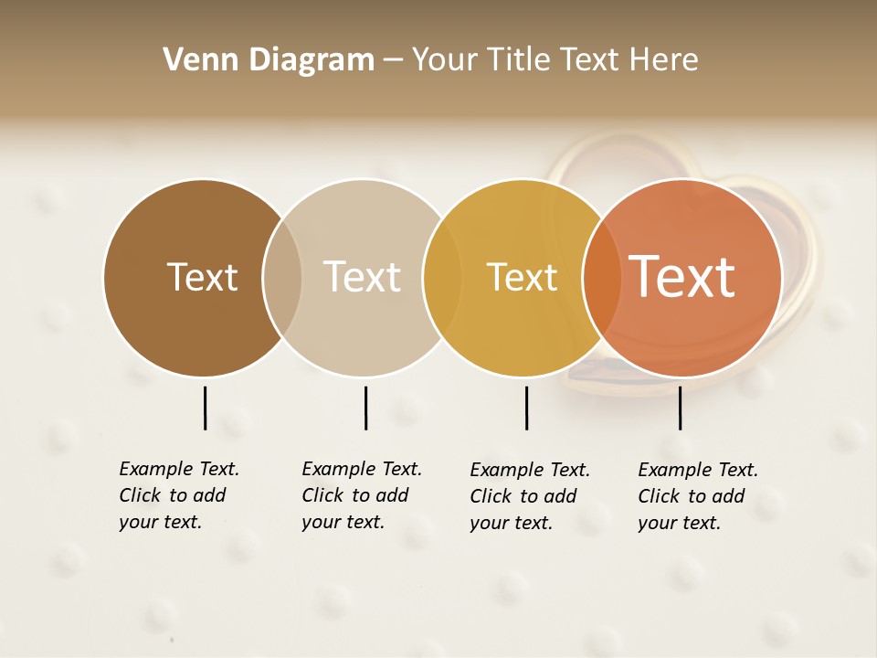 Wedding Background Love Heart PowerPoint Template