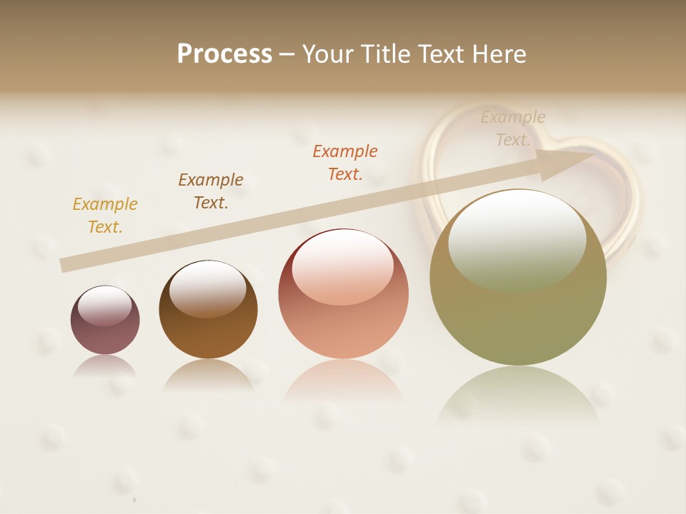 Wedding Background Love Heart PowerPoint Template