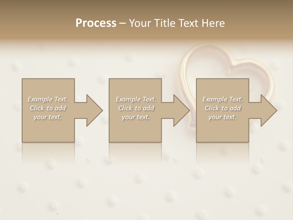 Wedding Background Love Heart PowerPoint Template