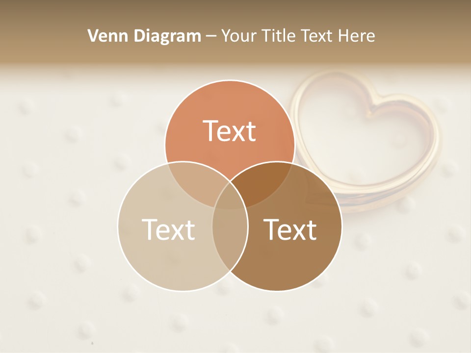 Wedding Background Love Heart PowerPoint Template