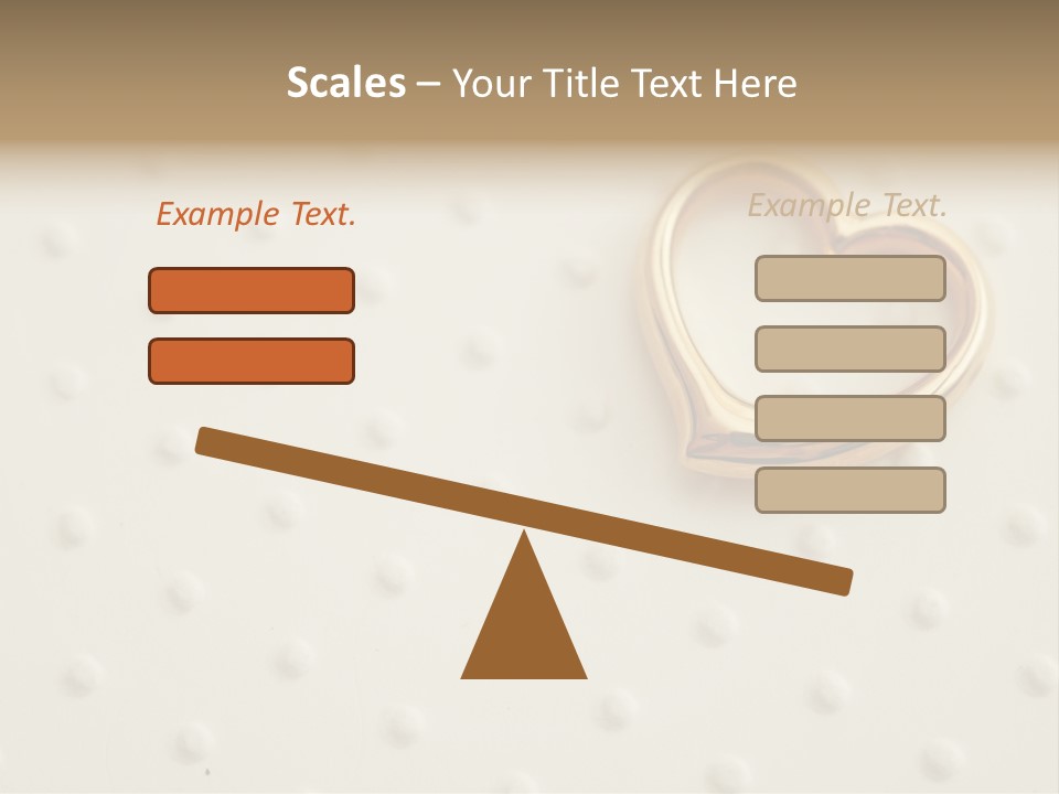 Wedding Background Love Heart PowerPoint Template