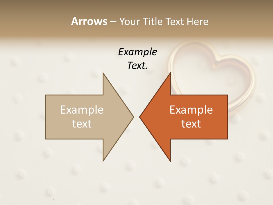 Wedding Background Love Heart PowerPoint Template