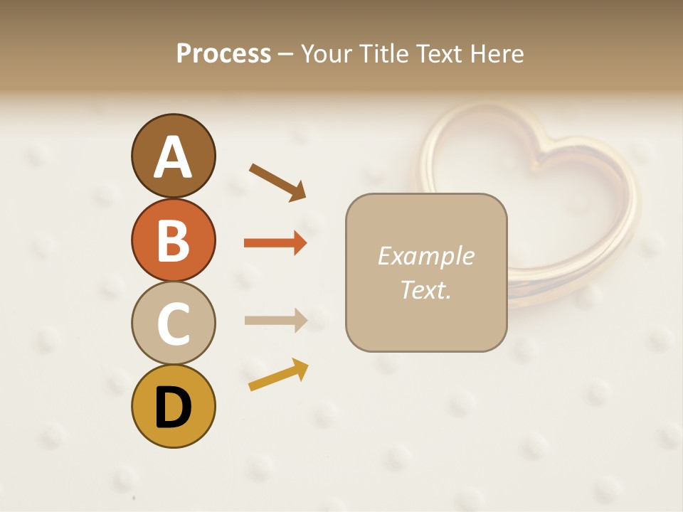 Wedding Background Love Heart PowerPoint Template
