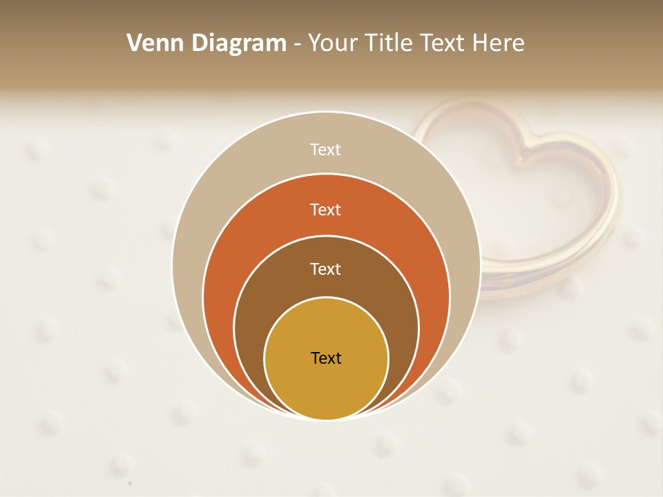 Wedding Background Love Heart PowerPoint Template