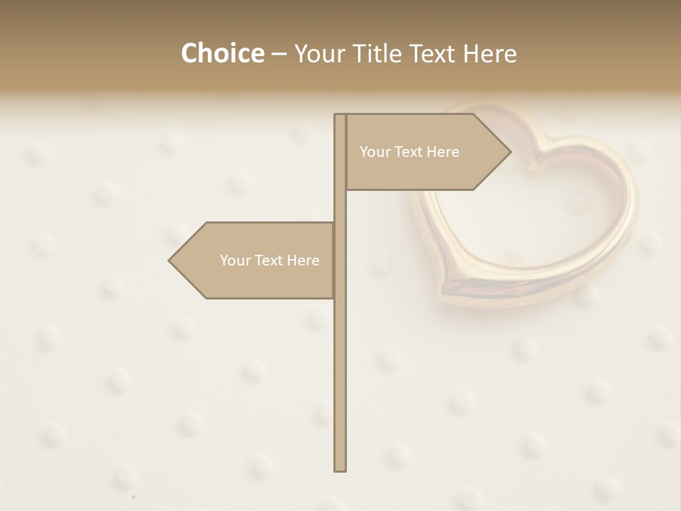 Wedding Background Love Heart PowerPoint Template