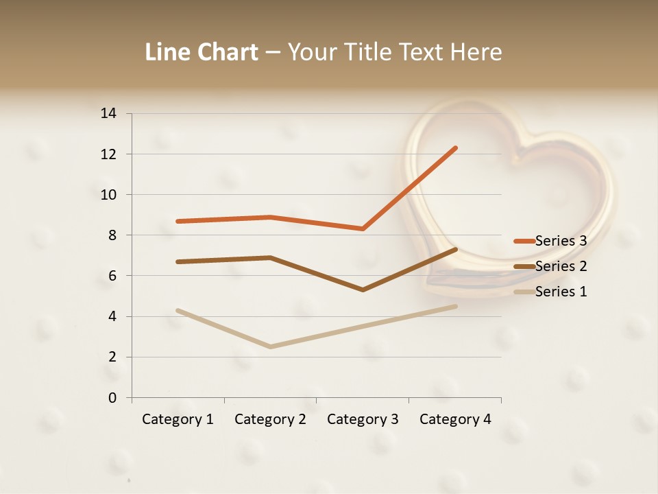 Wedding Background Love Heart PowerPoint Template