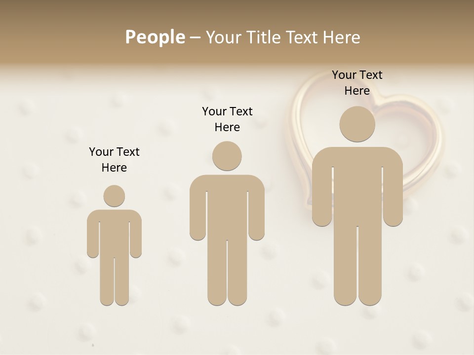 Wedding Background Love Heart PowerPoint Template