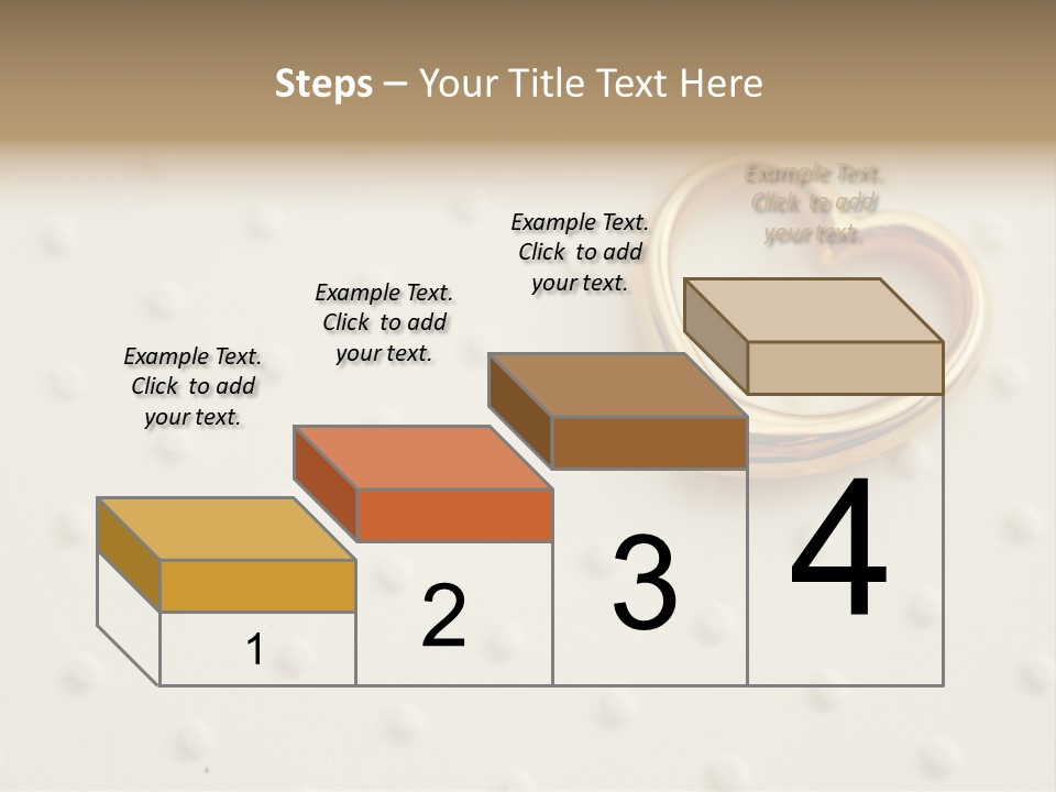 Wedding Background Love Heart PowerPoint Template