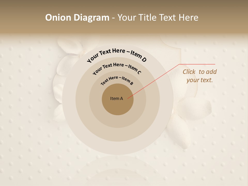 Scrap Booking Leisure Flowers PowerPoint Template