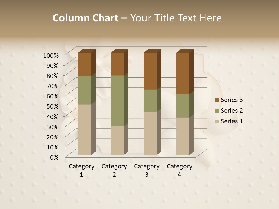 Scrap Booking Leisure Flowers PowerPoint Template