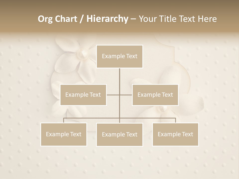Scrap Booking Leisure Flowers PowerPoint Template