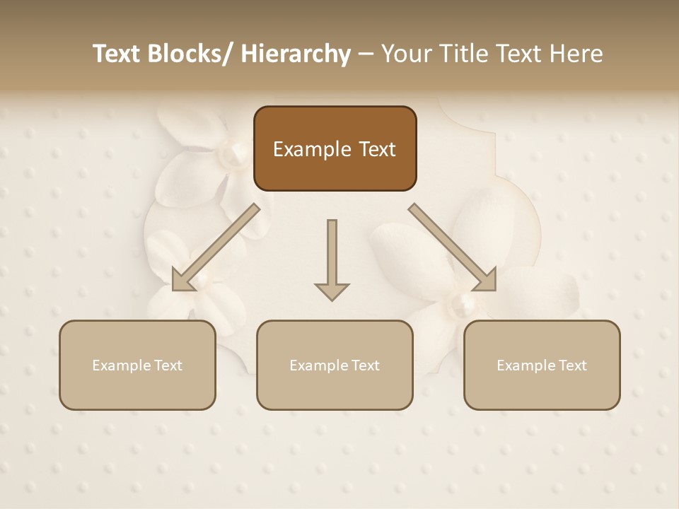 Scrap Booking Leisure Flowers PowerPoint Template